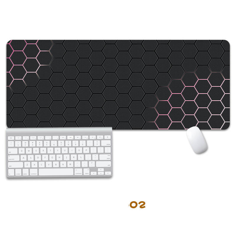 Mechanical Innovation Mouse Pad Thickened Overlock Large Simple