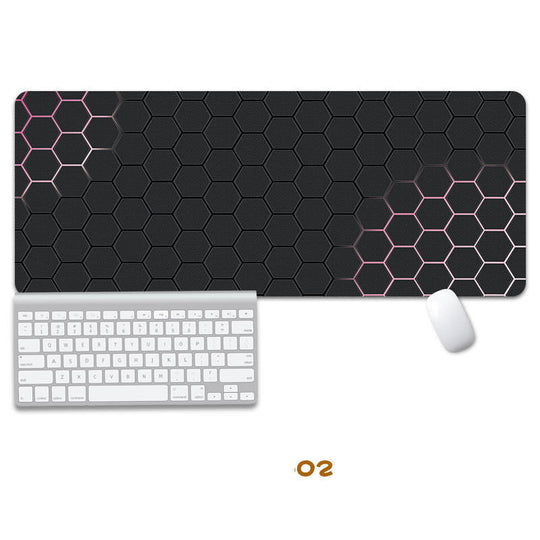 Mechanical Innovation Mouse Pad Thickened Overlock Large Simple