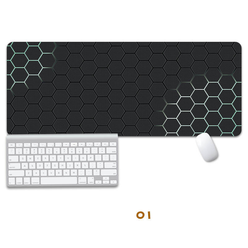 Mechanical Innovation Mouse Pad Thickened Overlock Large Simple
