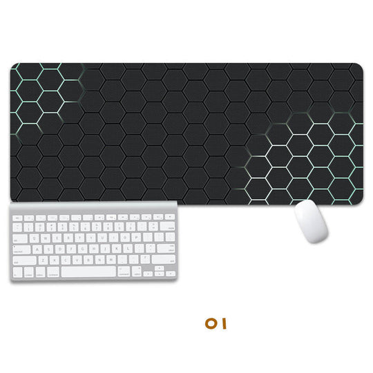 Mechanical Innovation Mouse Pad Thickened Overlock Large Simple