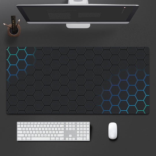 Mechanical Innovation Mouse Pad Thickened Overlock Large Simple