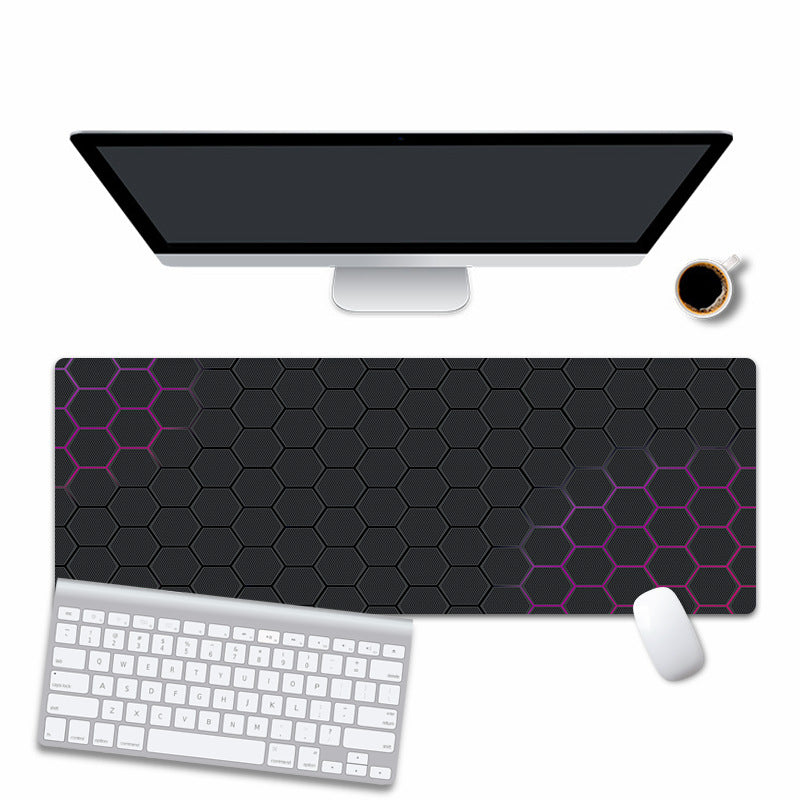 Mechanical Innovation Mouse Pad Thickened Overlock Large Simple