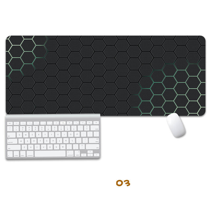 Mechanical Innovation Mouse Pad Thickened Overlock Large Simple