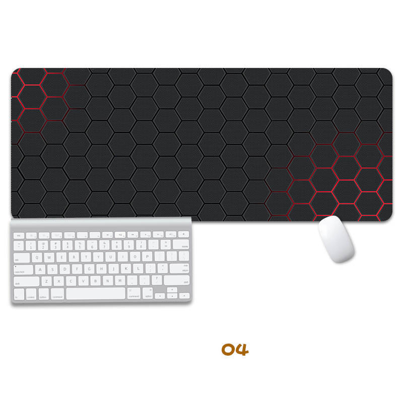 Mechanical Innovation Mouse Pad Thickened Overlock Large Simple