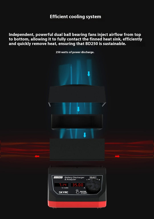 SKYRC Sky Innovation BD250 Discharger High Power 250W