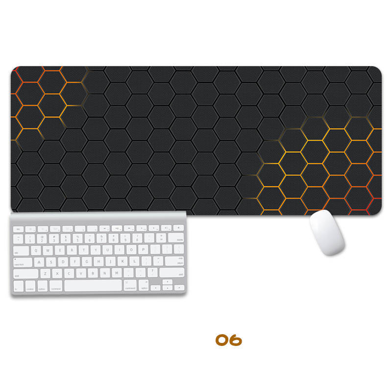Mechanical Innovation Mouse Pad Thickened Overlock Large Simple