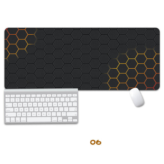 Mechanical Innovation Mouse Pad Thickened Overlock Large Simple